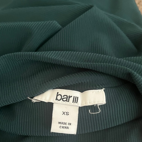 Bar III ribbed bodycon dress - Picture 3 of 3